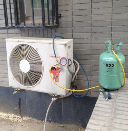 德格空调加氟